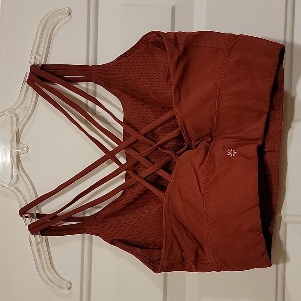 Athleta Rust Sports Bra